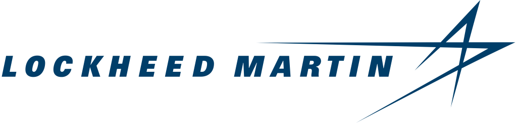 Lockheed Martin Corporation logo, white