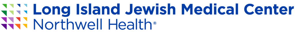 Long Island Jewish Medical Center logo, wordmark, white, .png