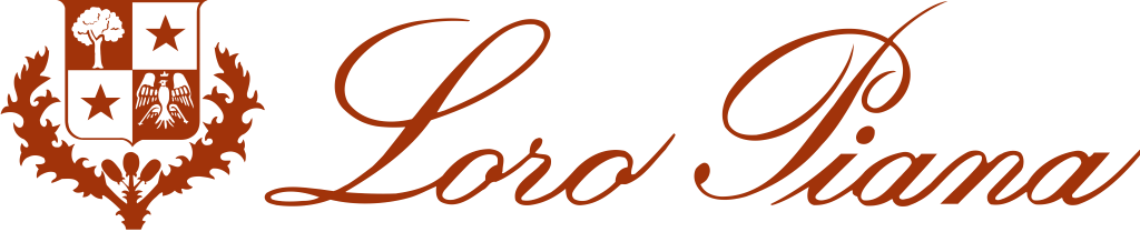 Loro Piana logo, white, .png