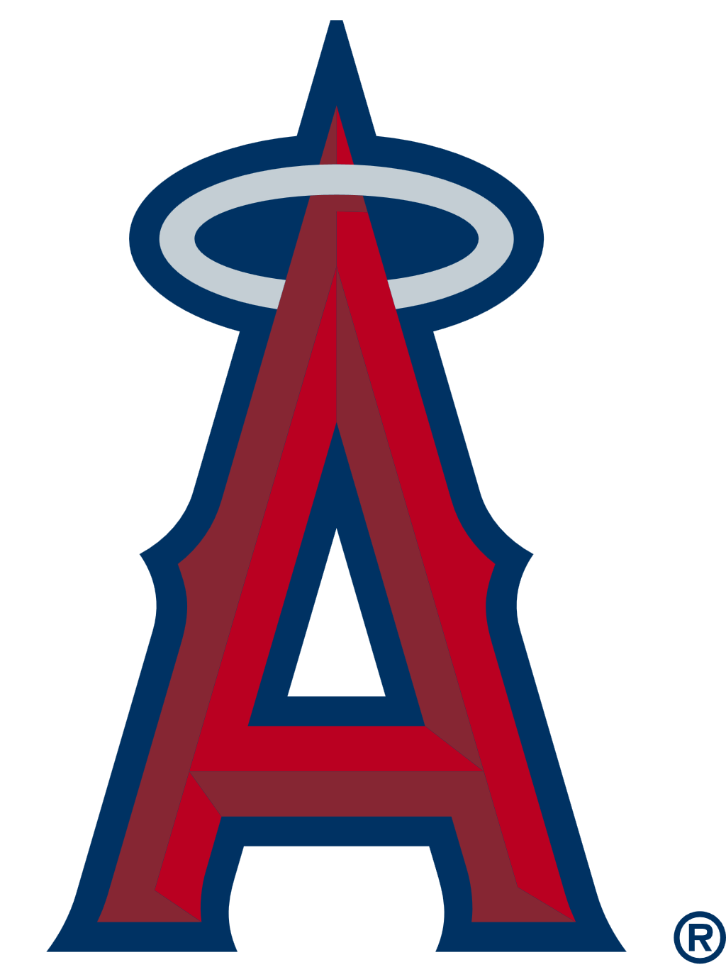 Los Angeles Angels logo, transparent, .png