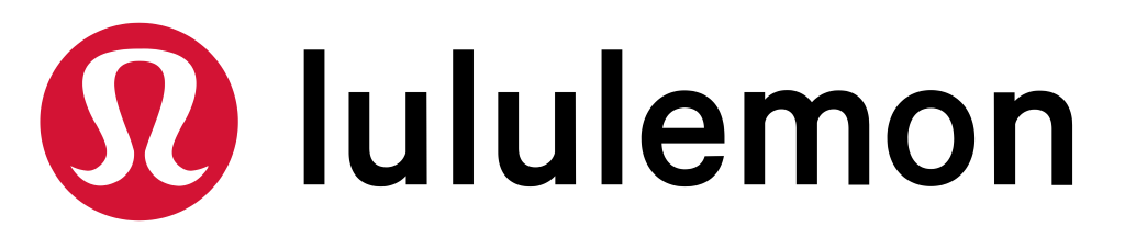 Lululemon logo, wordmark, transparent, png