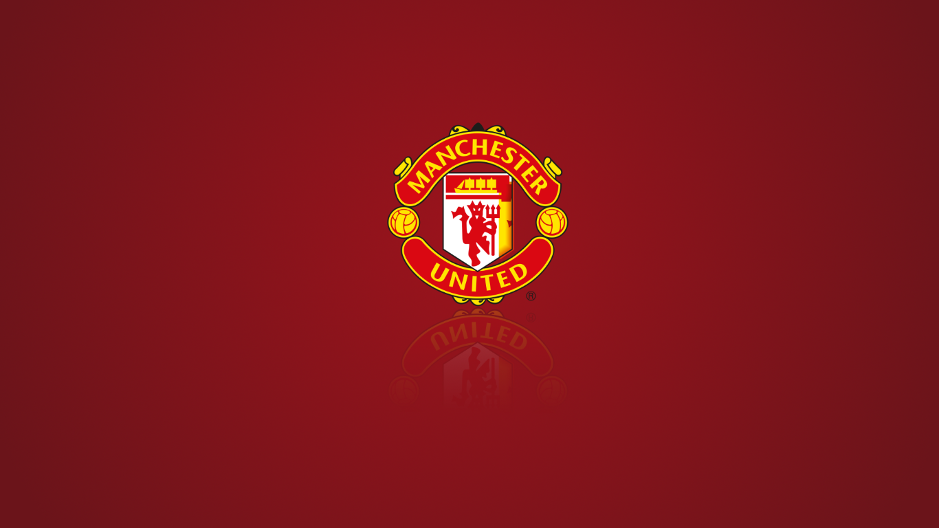 Manchester United wallpaper, logo, red, .png