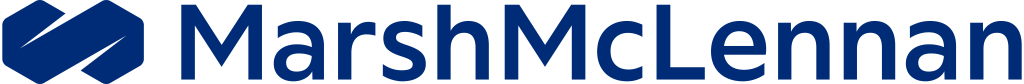 Marsh McLennan logo, white