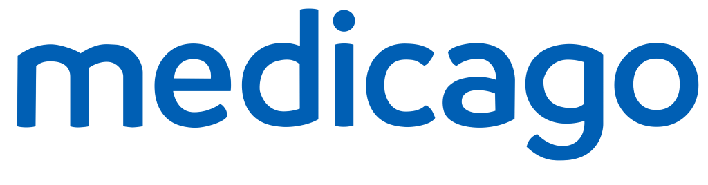 Medicago logo, transparent, .png