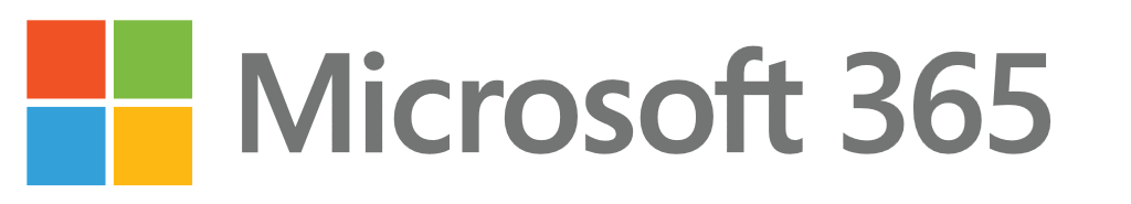 Microsoft Office 365 logo, wordmark, transparent, .png