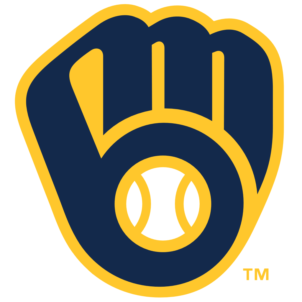 Milwaukee Brewers logo, logotype, transparent, .png