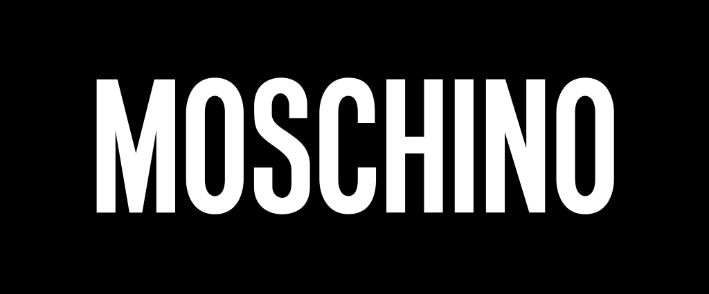 Moschino logo, black, .png