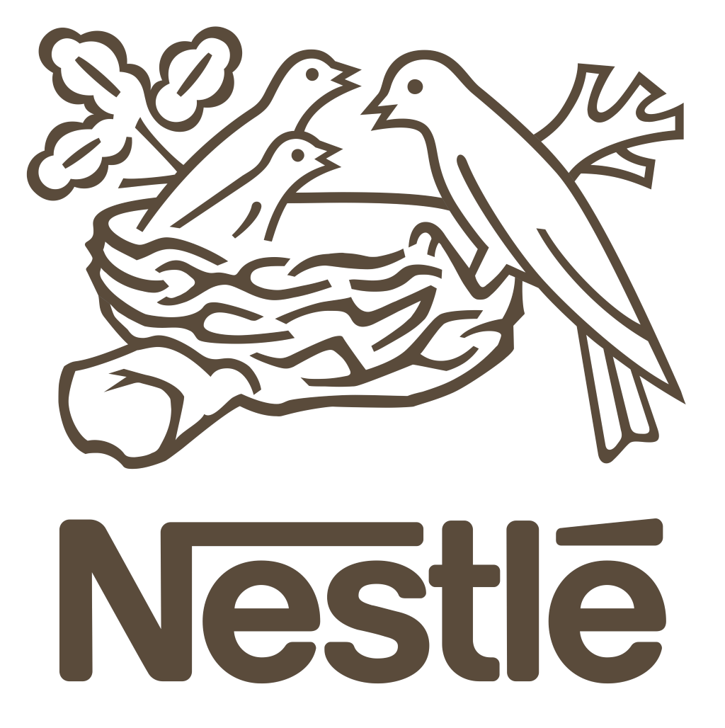 Nestle logo, transparent, .png