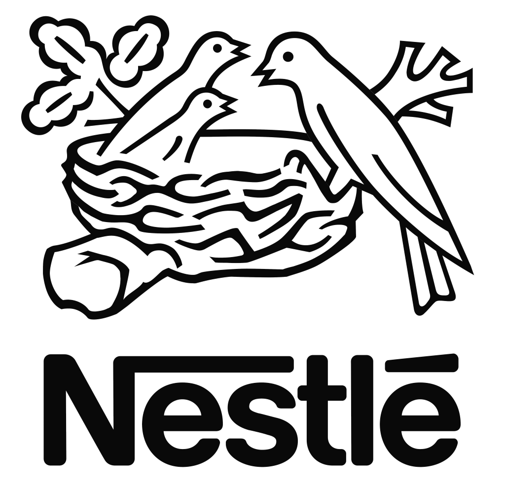 Nestle logo, .png, black, logotype
