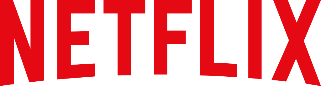 Netflix logo, .png, white