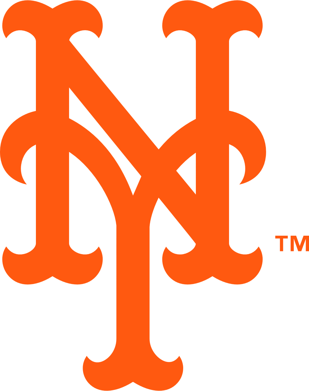 New York Mets logo, logotype, transparent, .png