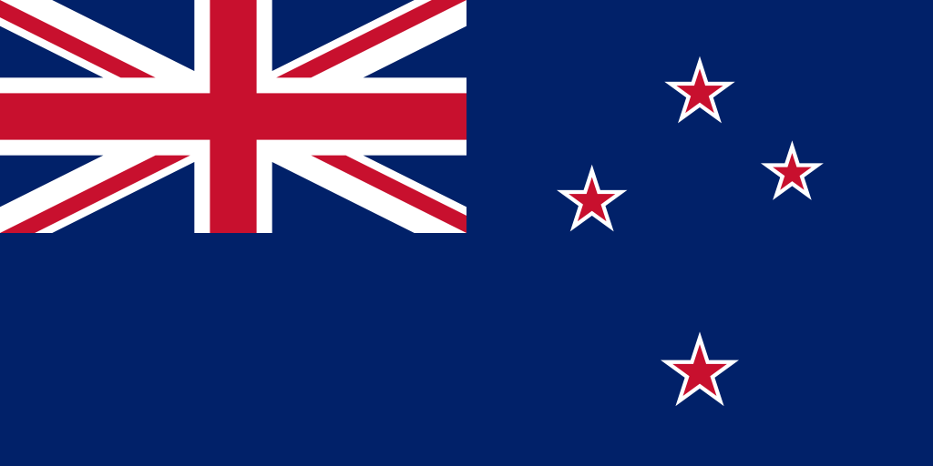 New Zealand flag, transparent, .png