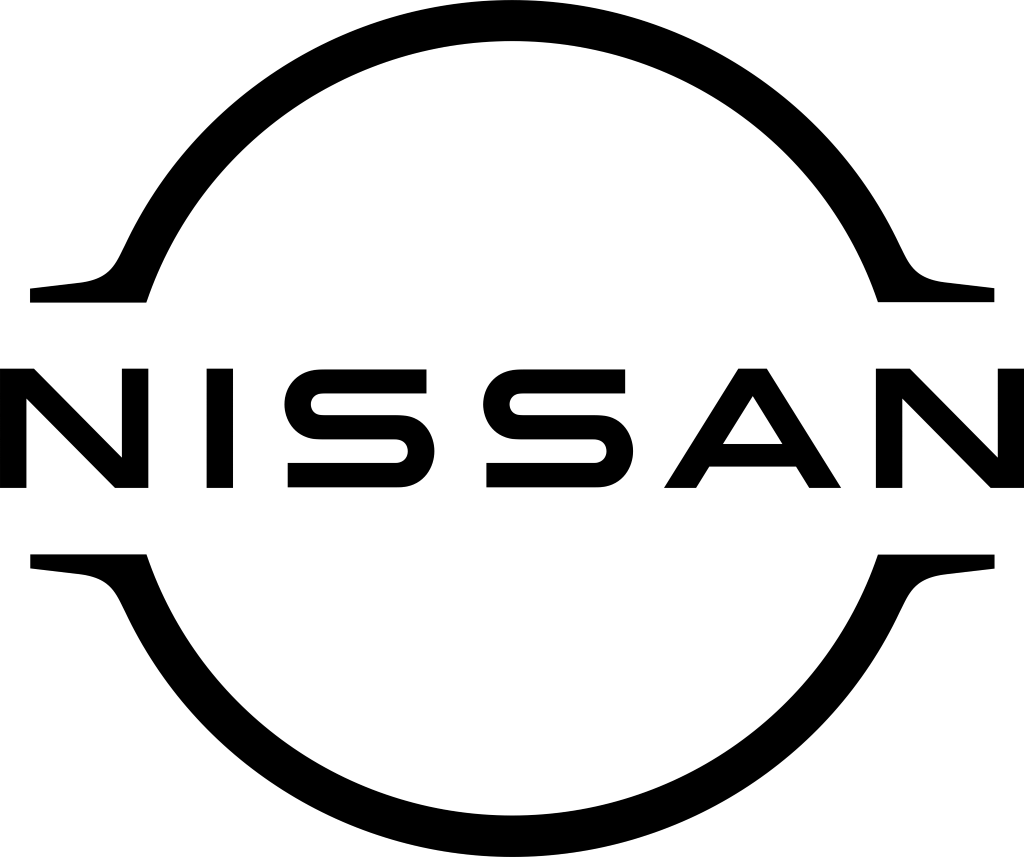 Nissan logo, .png, white