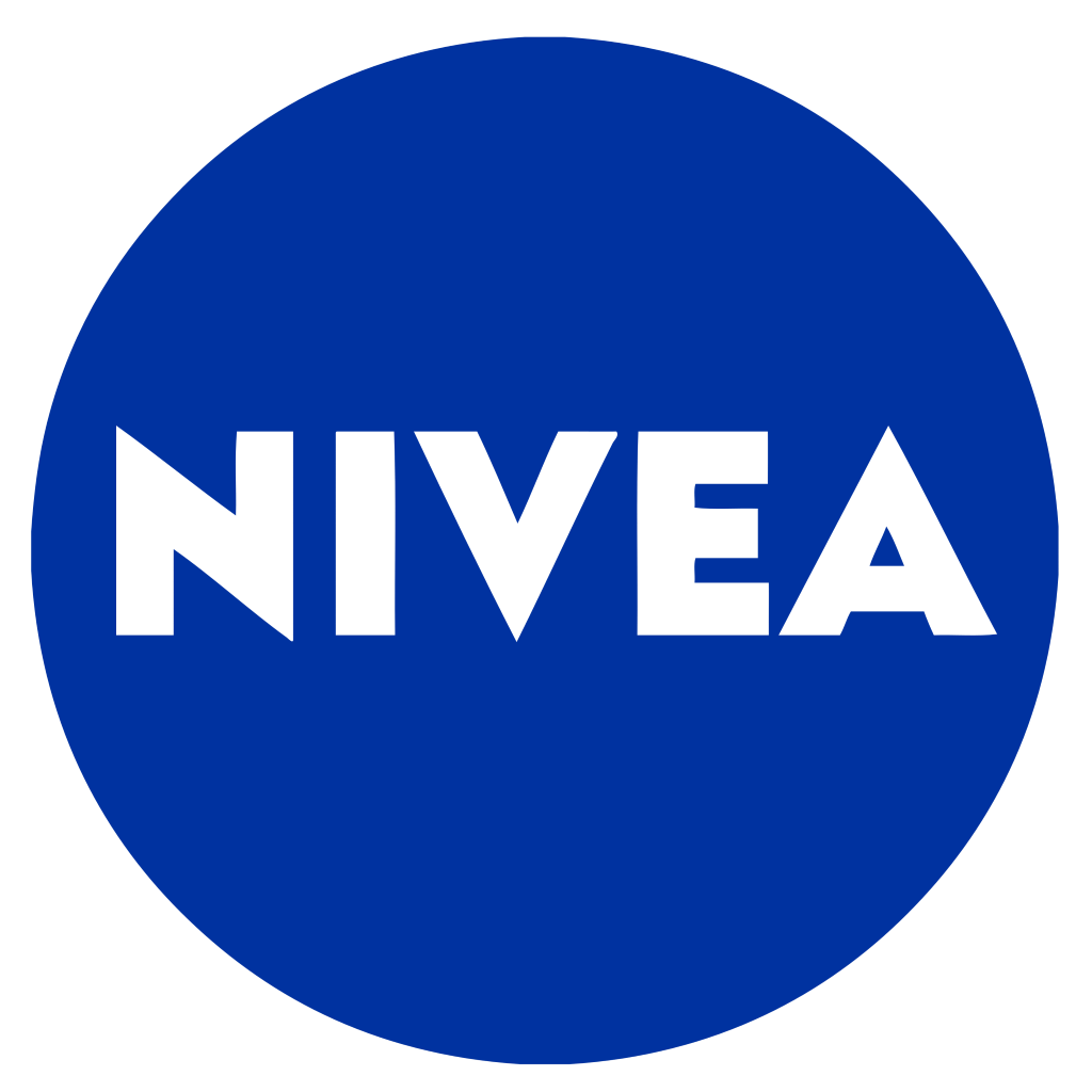 Nivea logo, blue, white, transparent, .png