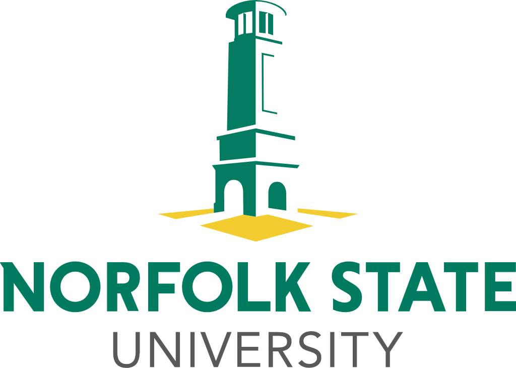Norfolk State University logo, transparent, .png