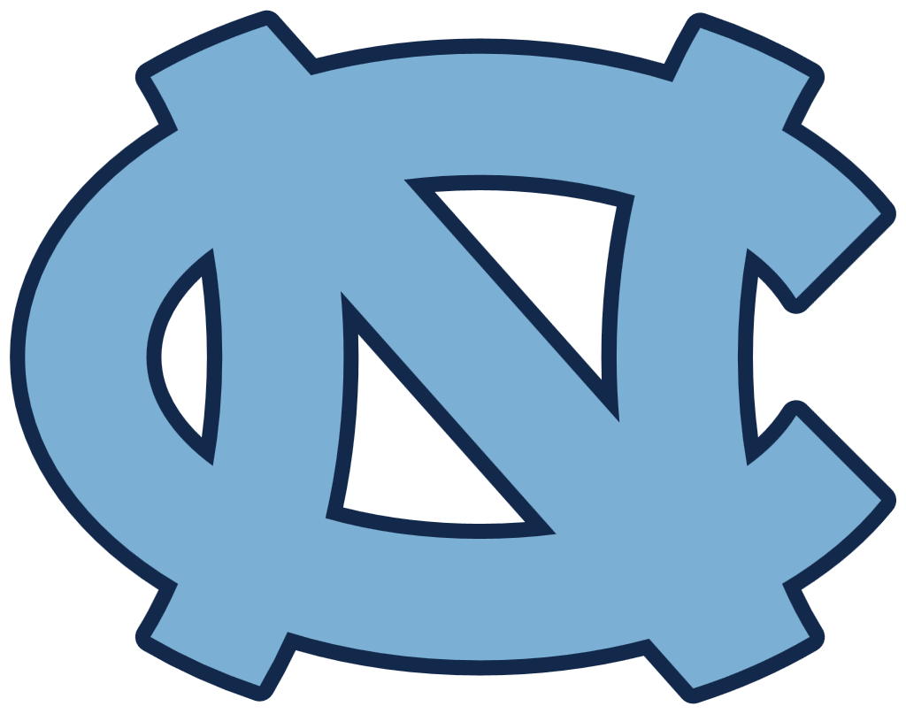 North Carolina Tar Heels logo, transparent, .png
