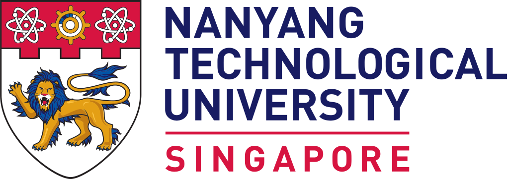 NTU Singapore (Nanyang Technological University) logo, white, .png