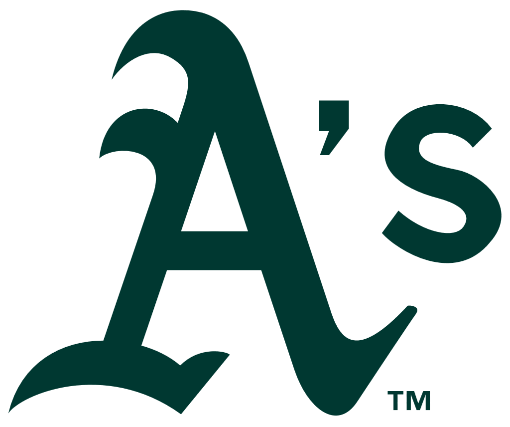 Oakland Athletics logo, logotype, transparent, .png