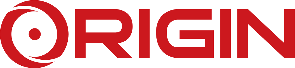 Origin logo, transparent, .png