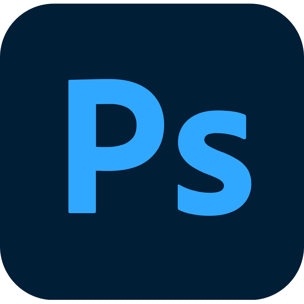Photoshop logo, transparent, .png