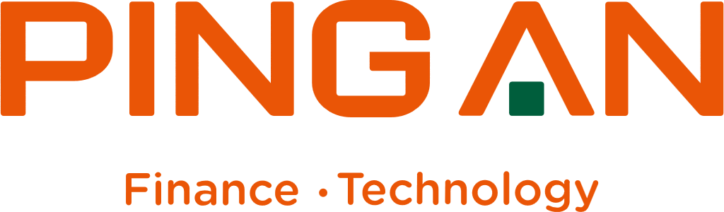Ping An logo, transparent, .png