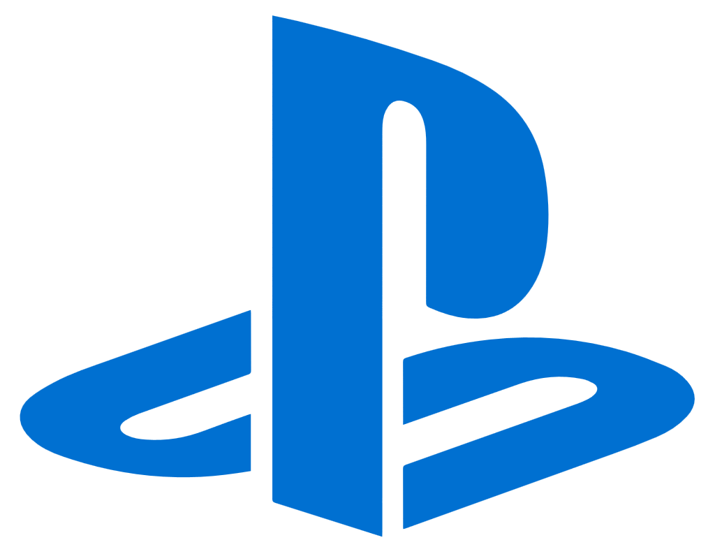 Playstation logo, transparent, .png