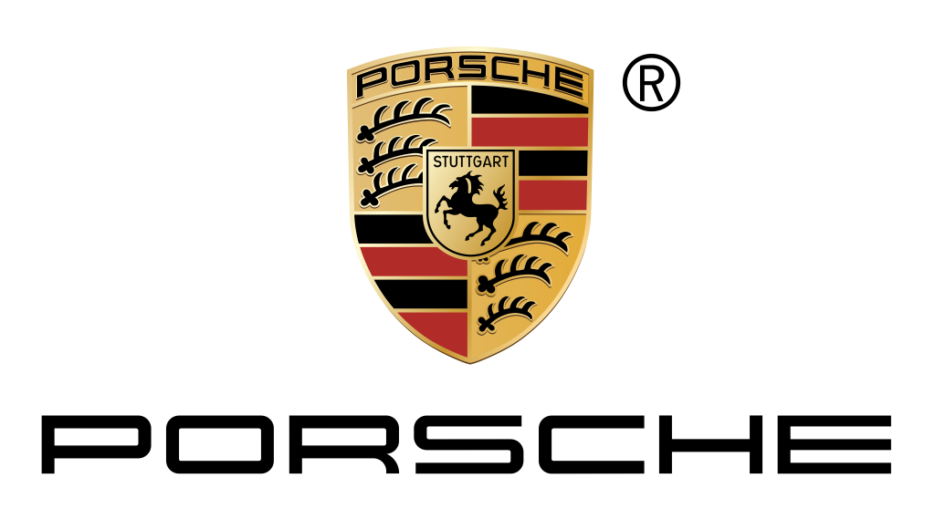 Porsche logo, transparent, .png