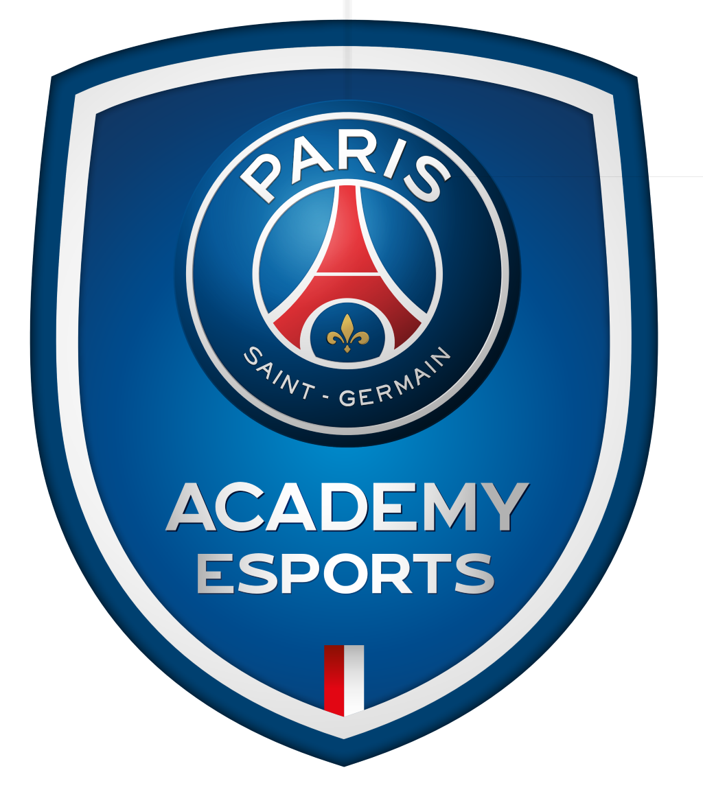 PSG logo (Academy Esports), transparent, .png