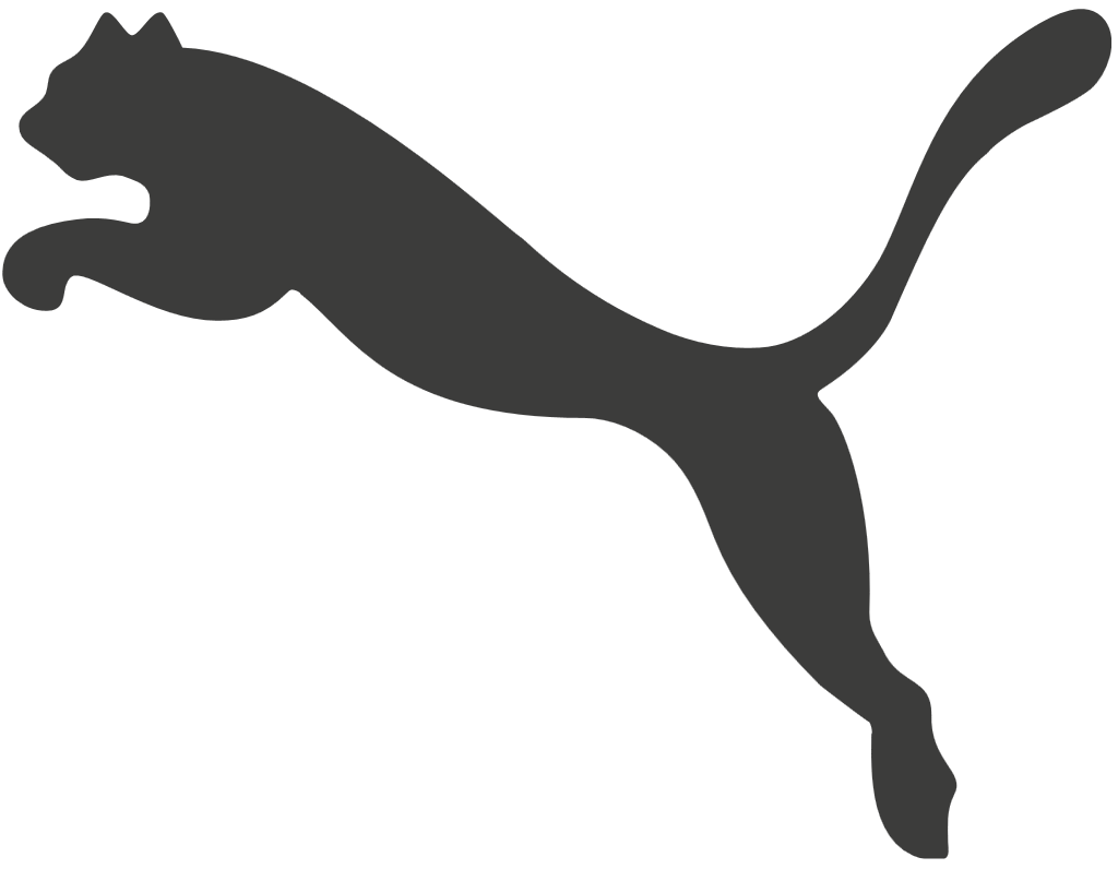 Puma logo, transparent, .png