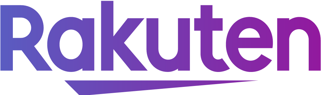 Rakuten logo, logotype, purple, gradient, .png