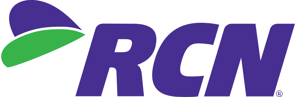 RCN logo, white, .png