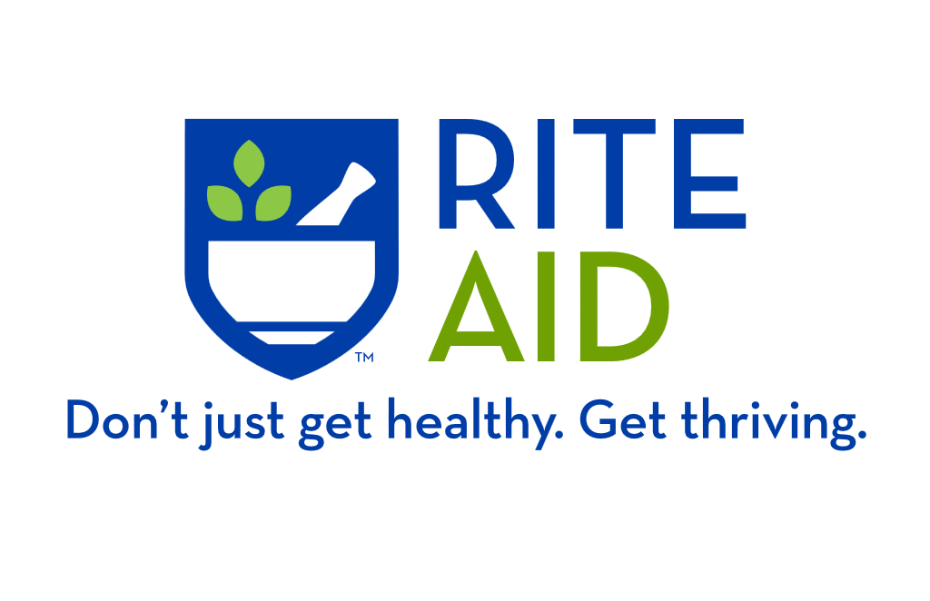 Rite Aid logo, logotype, slogan, transparent, .png