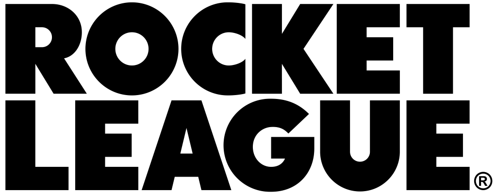 Rocket League logo, white, .png