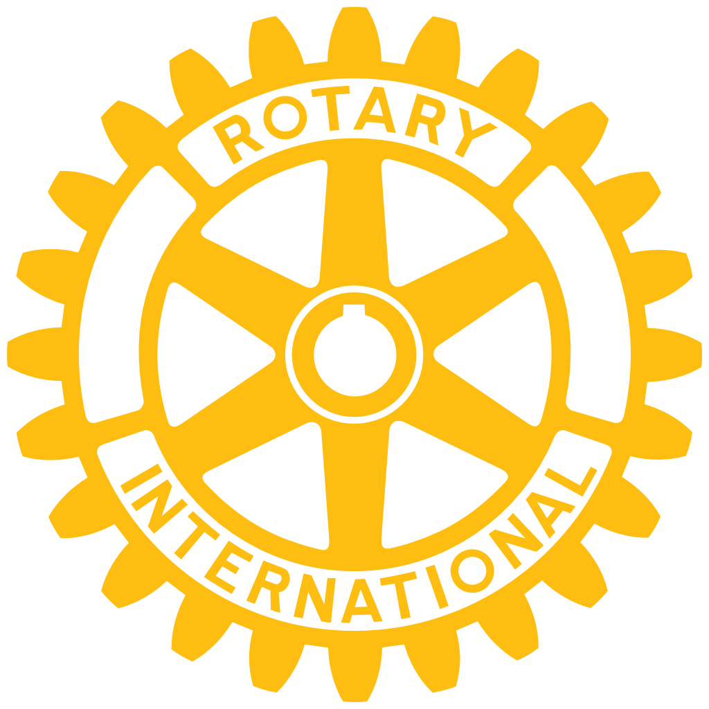 Rotary International logo, wordmark, transparent, .png