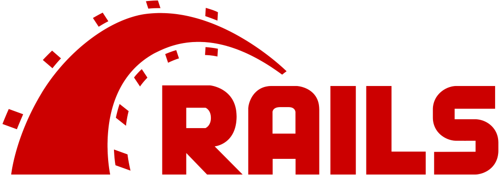 Ruby on Rails logo, white, png