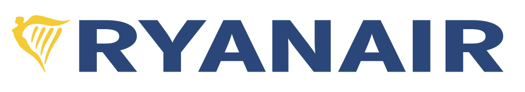 Ryanair logo, .png, white