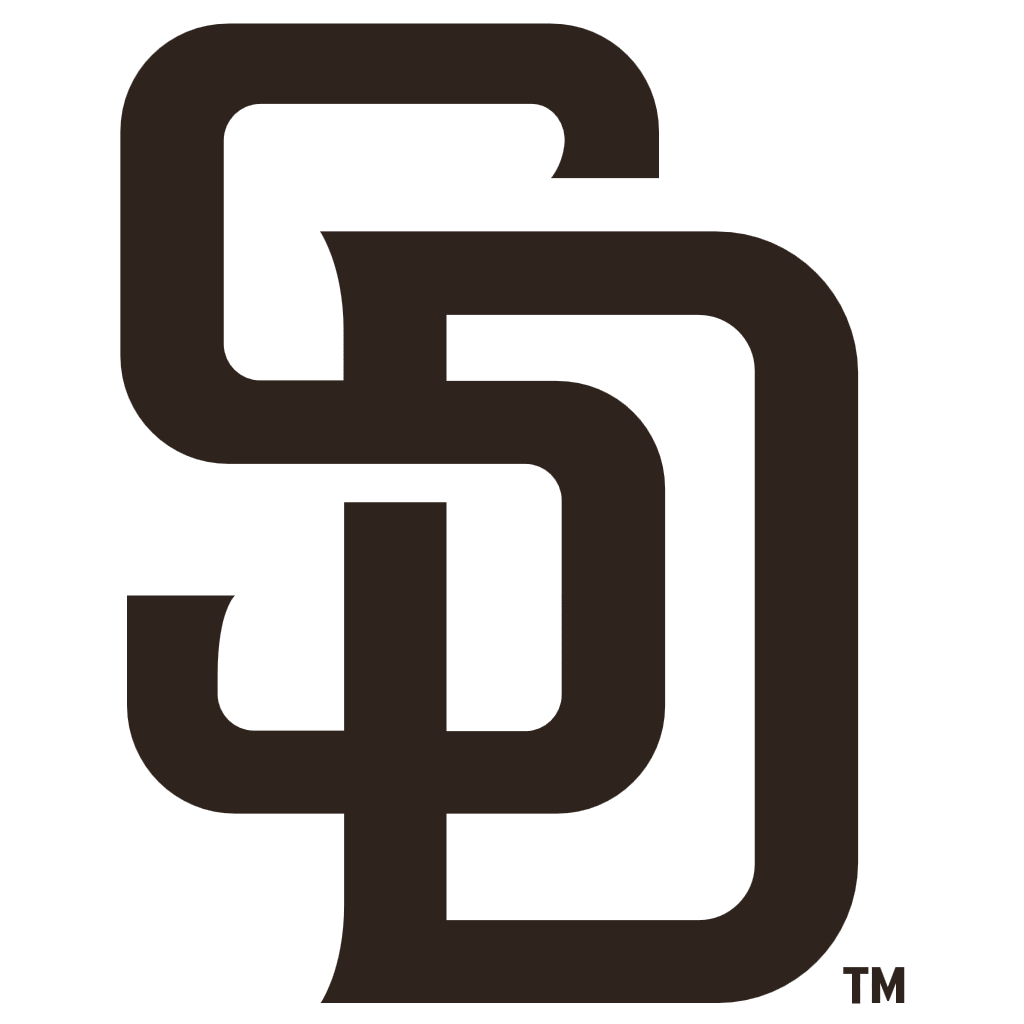 San Diego Padres logo, transparent, .png