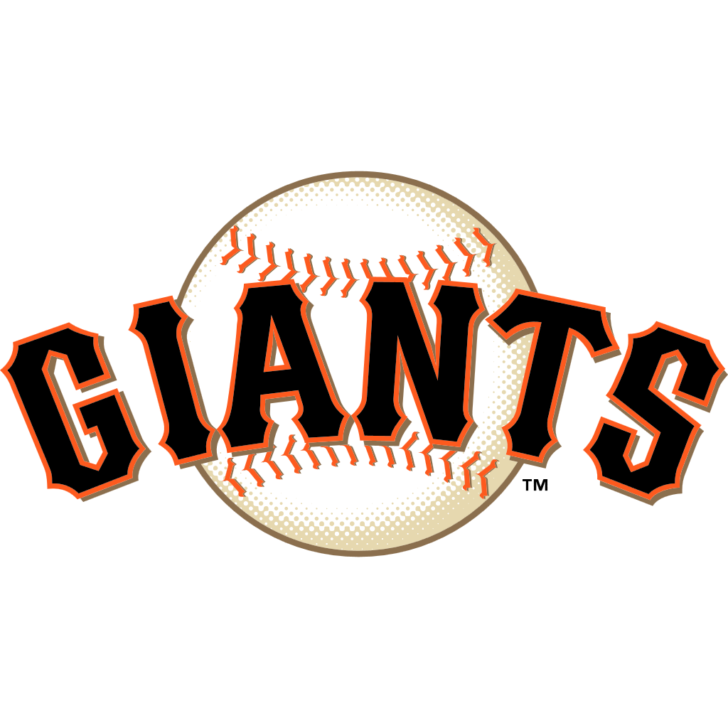 San Francisco Giants logo, wordmark, transparent, .png