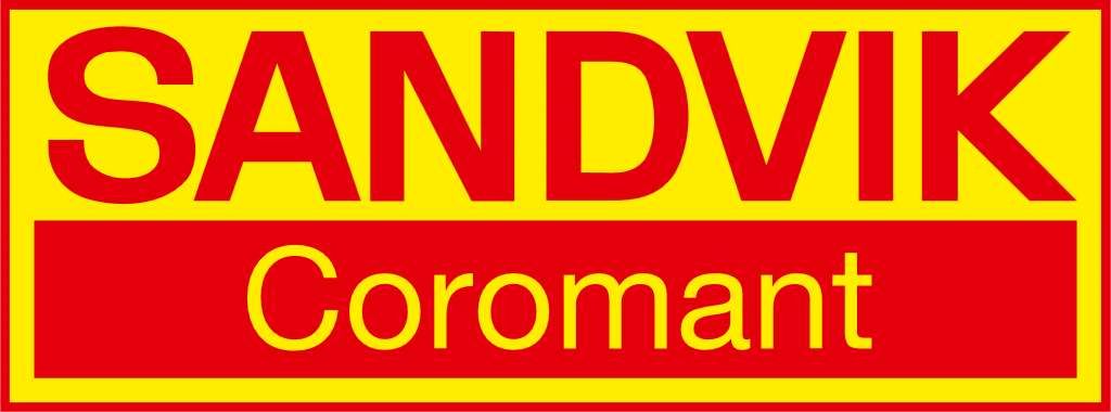 Sandvik Coromant logo, transparent, .png