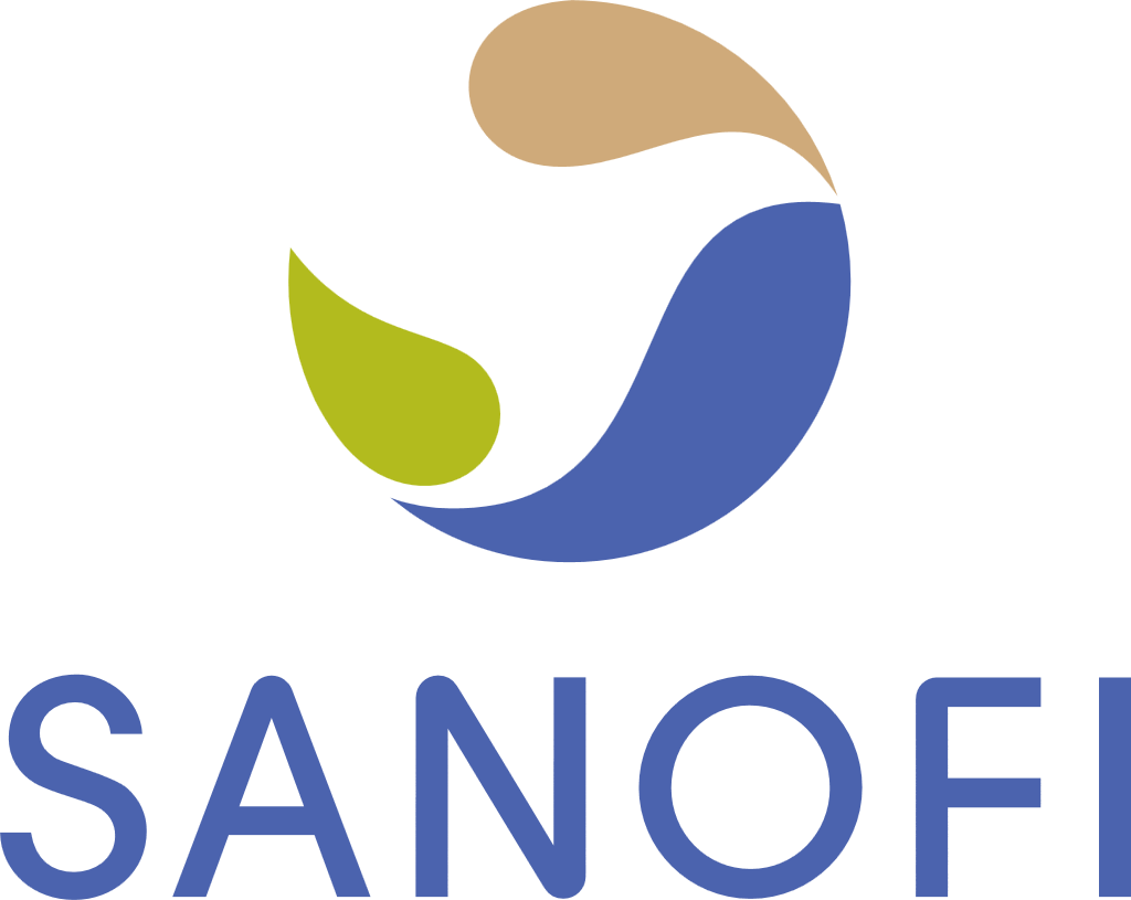Sanofi logo, transparent, .png