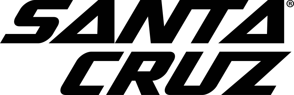 Santa Cruz Bicycles logo, white, .png