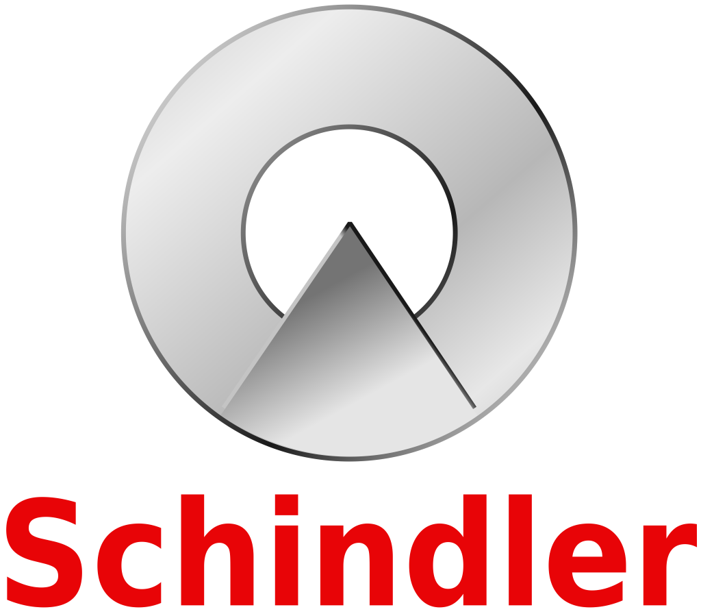 Schindler logo, transparent, .png