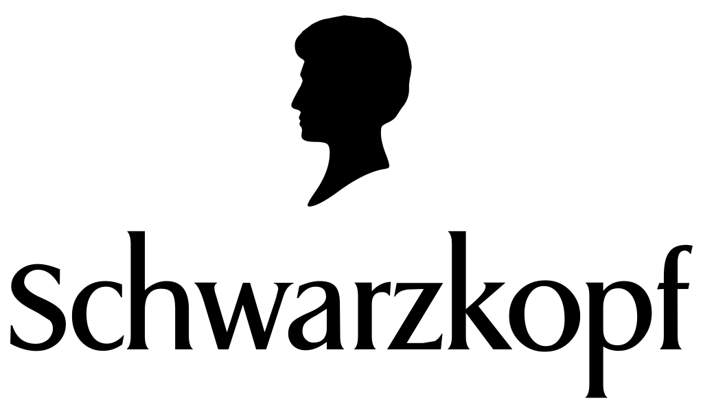 Schwarzkopf logo, transparent, .png
