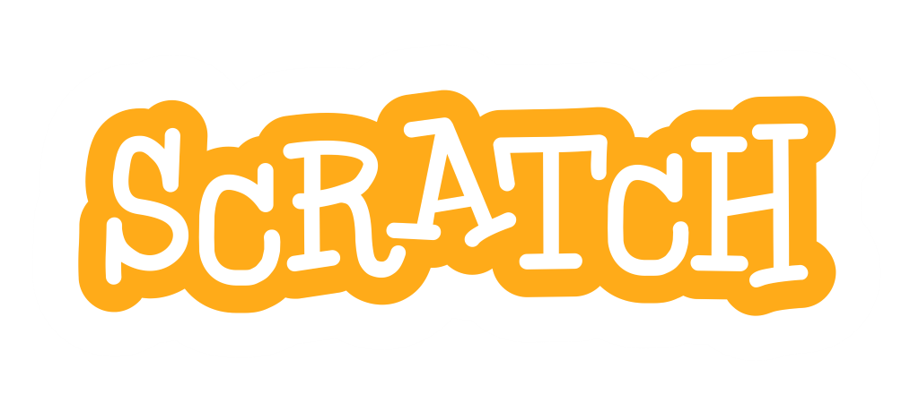 Scratch logo, transparent, .png