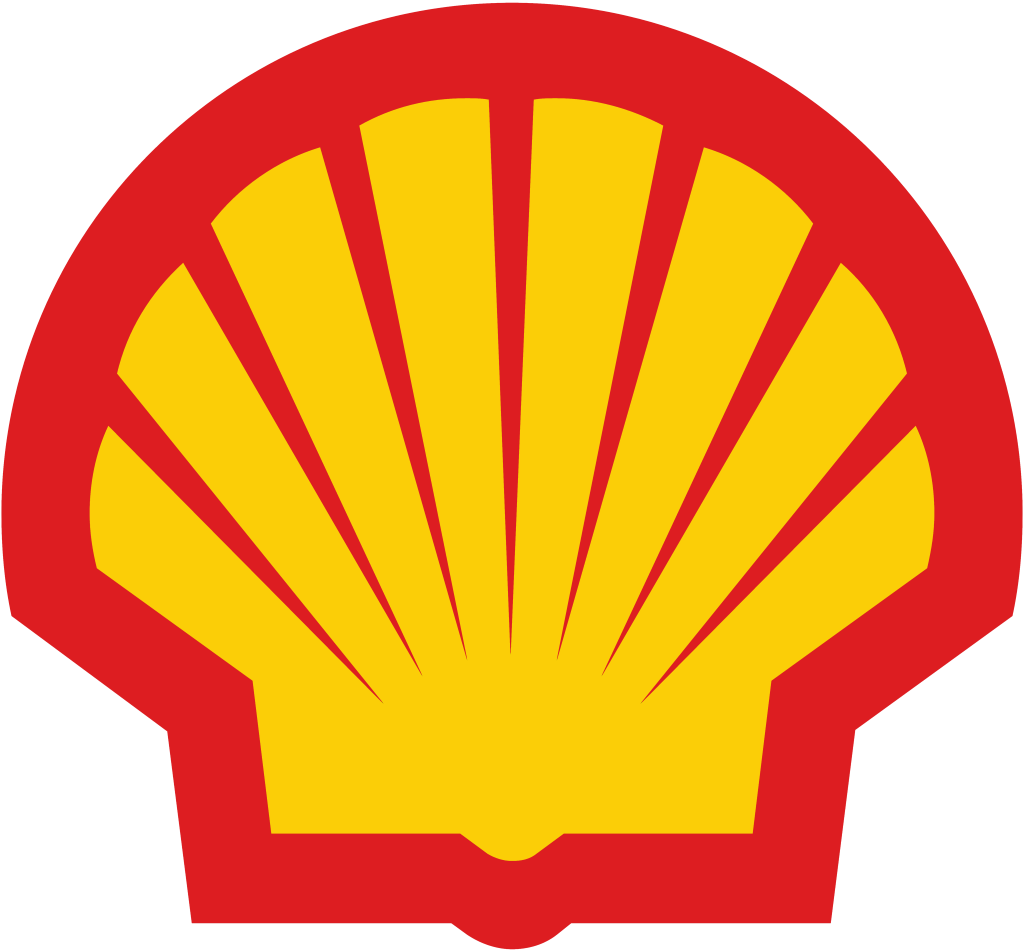 Shell logo, .png, white