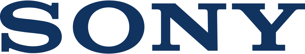 Sony logo, .png, blue