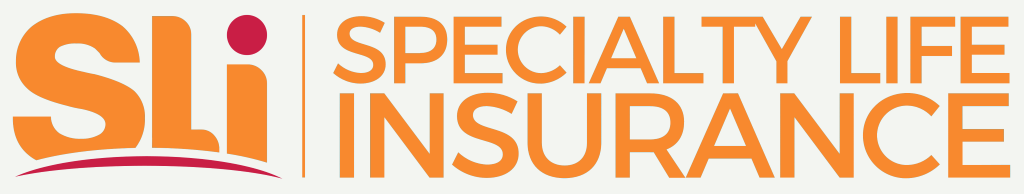 Specialty Life Insurance logo, .png, white