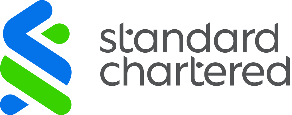 Standard Chartered logo, logotype, transparent, .png