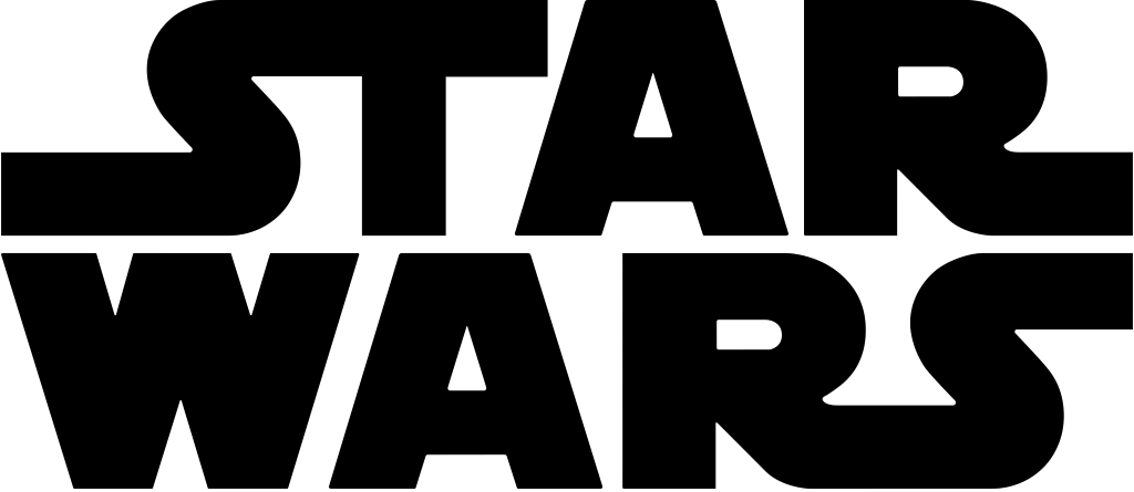 StarWars logo, transparent, .png, white background (Star Wars)