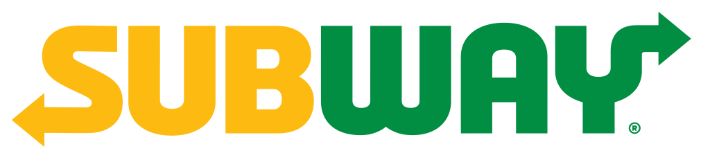 Subway logo, symbol, emblem, white, .png